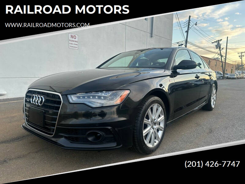 2013 Audi A6 for sale at RAILROAD MOTORS in Hasbrouck Heights NJ