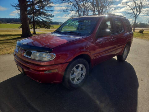 2002 Oldsmobile Bravada for sale at SUNNYBROOK USED CARS in Menahga MN