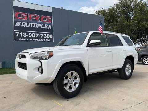 2018 Toyota 4Runner for sale at GRG Auto Plex in Houston TX