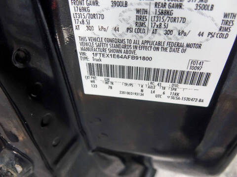 2010 Ford F-150 SVT Raptor