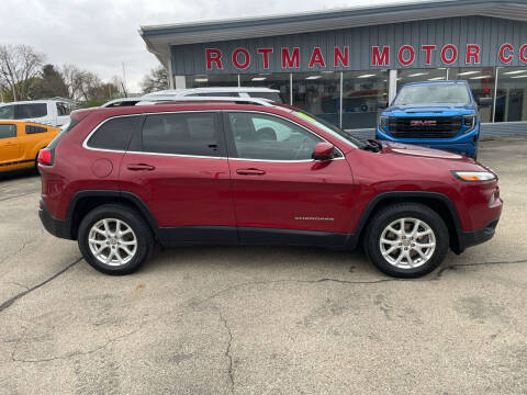 2017 Jeep Cherokee for sale at ROTMAN MOTOR CO in Maquoketa IA
