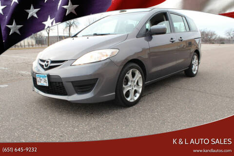 2010 Mazda MAZDA5 for sale at K & L Auto Sales in Saint Paul MN