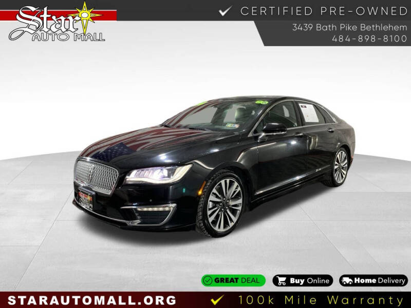 2020 Lincoln MKZ Hybrid for sale at STAR AUTO MALL 512 in Bethlehem PA