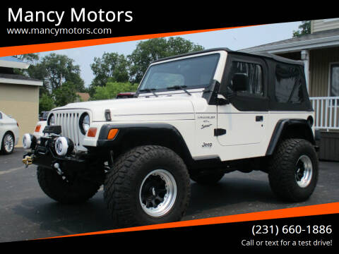 2001 Jeep Wrangler for sale at Mancy Motors - Manton in Manton MI