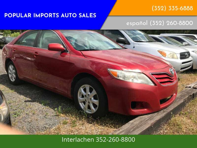 2011 Toyota Camry for sale at Popular Imports Auto Sales - Popular Imports-InterLachen in Interlachehen FL