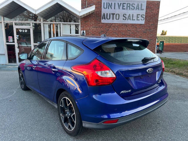 2013 Ford Focus for sale at Universal Auto Sales LLC in Burlington, NC