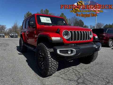 2025 Jeep Wrangler for sale at FRED FREDERICK CHRYSLER, DODGE, JEEP, RAM, EASTON in Easton MD