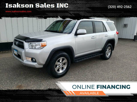 2013 Toyota 4Runner for sale at Isakson Sales INC in Waite Park MN