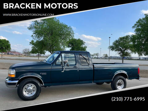 1995 Ford F-250 for sale at BRACKEN MOTORS in San Antonio TX