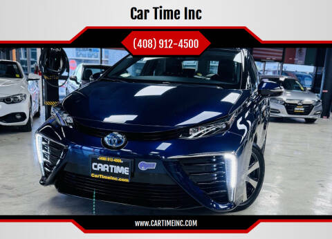 2018 Toyota Mirai for sale at Car Time Inc in San Jose CA