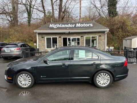 2010 Ford Fusion Hybrid for sale at Highlander Motors in Radford VA