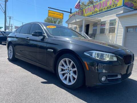 2015 BMW 5 Series for sale at Alpina Imports in Essex MD