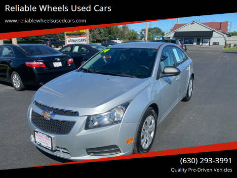 2014 Chevrolet Cruze for sale at Reliable Wheels Used Cars in West Chicago IL