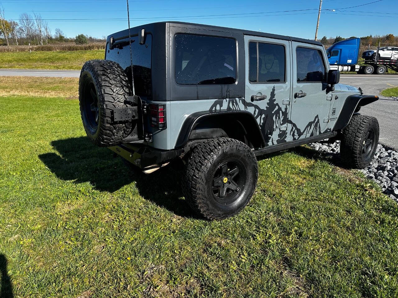 2015 Jeep Wrangler Unlimited for sale at Riverside Motors in Glenfield, NY