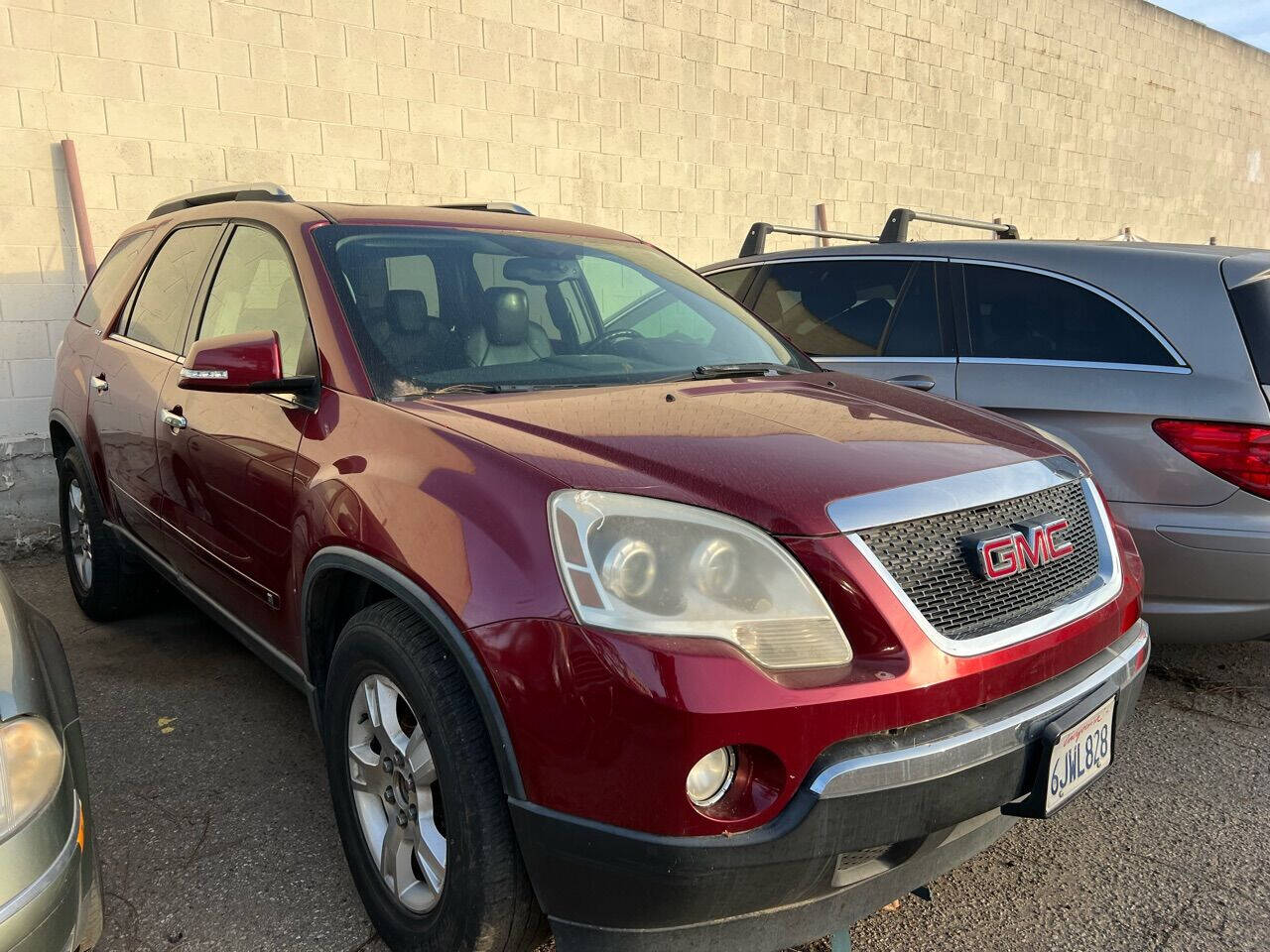 Red 2009 GMC Acadia SLT-1 SLT-1 4dr SUV 2
