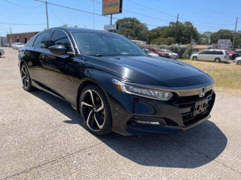 2018 Honda Accord for sale at Tex-Mex Auto Sales LLC in Lewisville TX