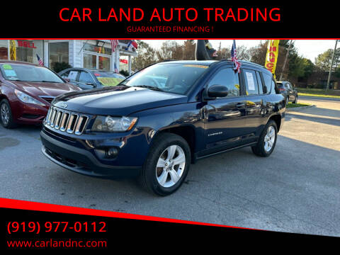 2014 Jeep Compass for sale at CAR LAND  AUTO TRADING in Raleigh NC