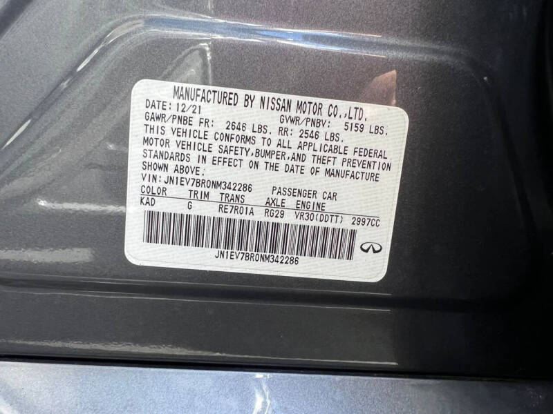 2022 Infiniti Q50 Luxe