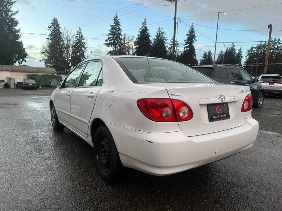 2005 Toyota Corolla for sale at Cascade Motors in Olympia, WA