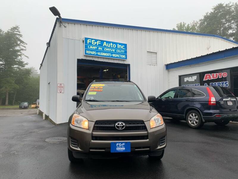2012 Toyota RAV4 for sale at F&F Auto Inc. in West Bridgewater MA