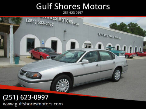 2004 Chevrolet Impala for sale at Gulf Shores Motors in Gulf Shores AL