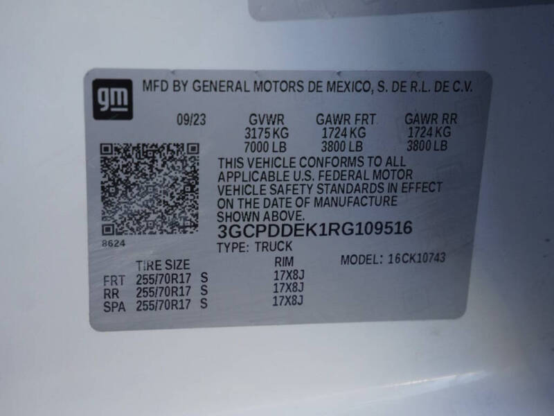 2024 Chevrolet Silverado 1500