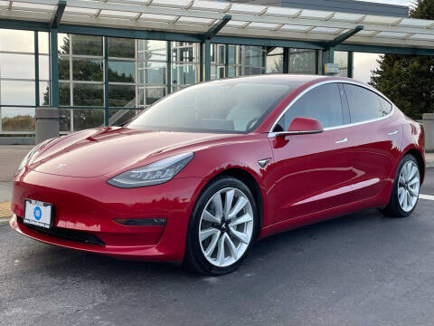 2018 Tesla Model 3 for sale at GO AUTO BROKERS in Bellevue WA