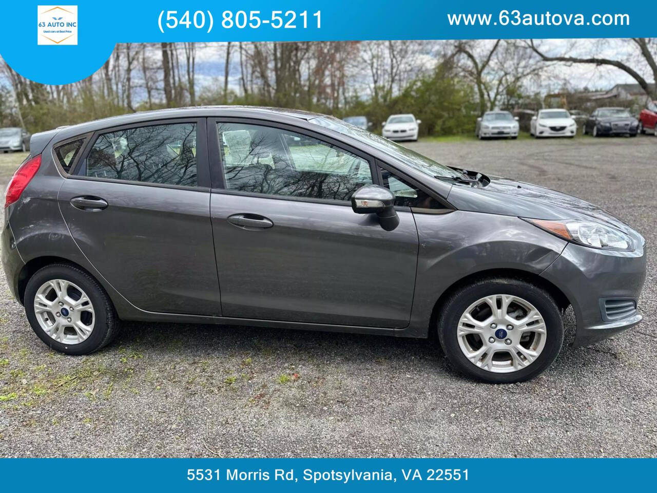 2016 Ford Fiesta for sale at 63 Auto Inc in Spotsylvania, VA