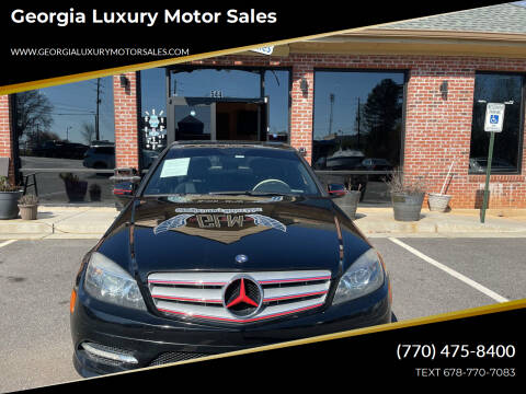 2011 Mercedes-Benz C-Class for sale at Georgia Luxury Motor Sales in Cumming GA