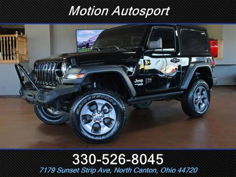 2018 Jeep Wrangler for sale at Motion Auto Sport in North Canton OH