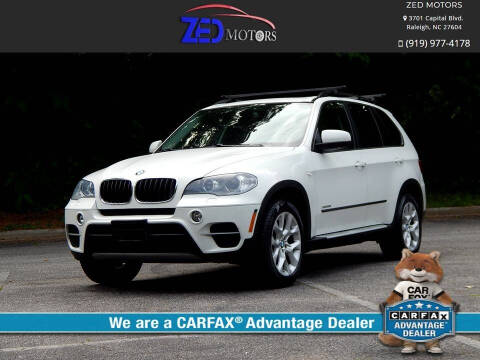 2013 BMW X5 for sale at Zed Motors in Raleigh NC