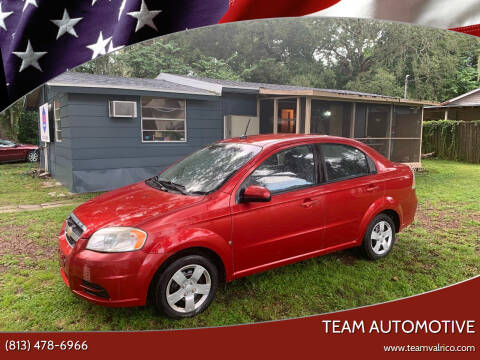 2009 Chevrolet Aveo for sale at TEAM AUTOMOTIVE in Valrico FL