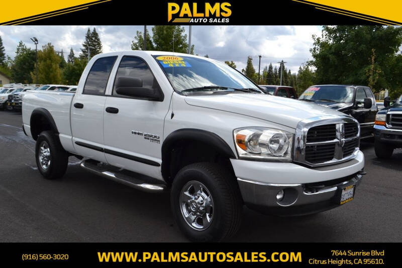 2006 Dodge Ram 2500 for sale at Palms Auto Sales in Citrus Heights CA