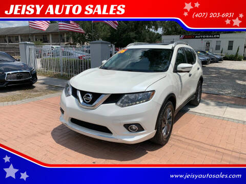 2016 Nissan Rogue for sale at JEISY AUTO SALES in Orlando FL