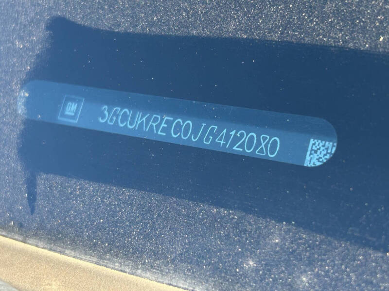 2018 Chevrolet Silverado 1500