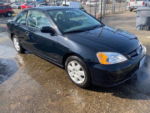 2001 Honda Civic for sale at Chuck Wise Motors in Portland OR