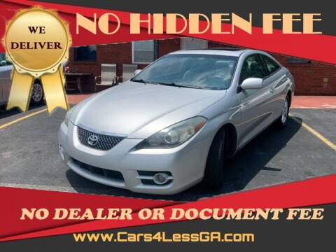 2008 Toyota Camry Solara for sale at Cars4Less GA in Alpharetta GA
