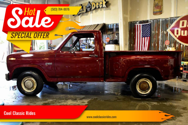 1982 Ford F-100 for sale at Cool Classic Rides in Sherwood OR