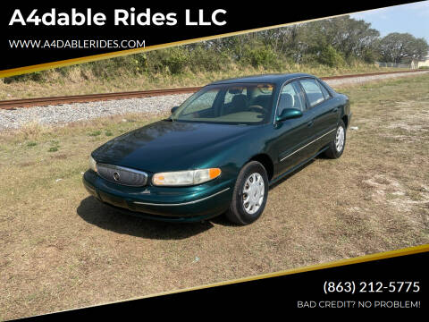 2001 Buick Century for sale at A4dable Rides LLC in Haines City FL