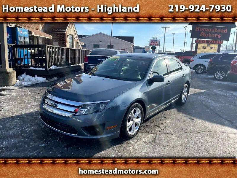 2012 Ford Fusion for sale at HOMESTEAD MOTORS in Highland IN