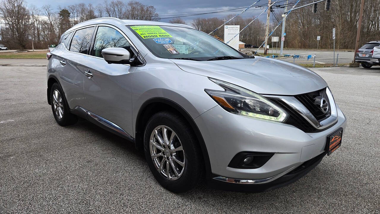 2018 Nissan Murano for sale at North Ridge Auto Center LLC in Madison, OH