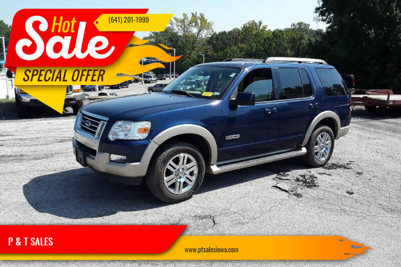 2007 Ford Explorer for sale at P & T SALES in Clear Lake IA