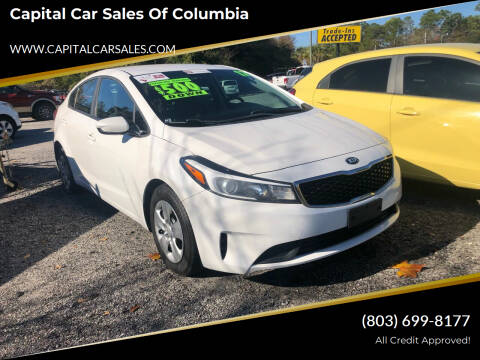 2016 Kia Forte for sale at Capital Car Sales of Columbia in Columbia SC