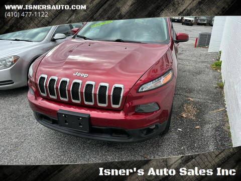 2014 Jeep Cherokee for sale at Isner's Auto Sales Inc in Dundalk MD