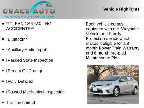 2015 Toyota Corolla LE