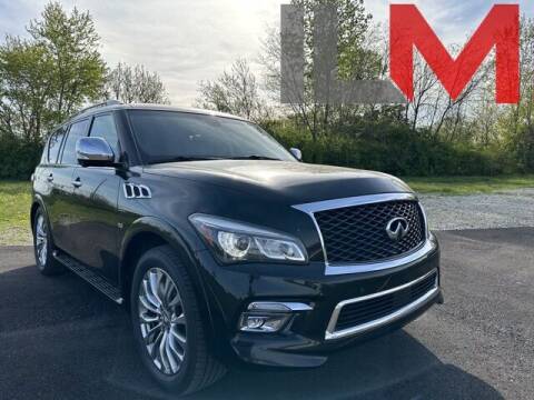 2017 Infiniti QX80 for sale at INDY LUXURY MOTORSPORTS in Fishers IN