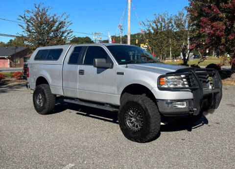 2005 Ford F-150 for sale at B & C AUTOMOTIVE SALES in Lincolnton NC