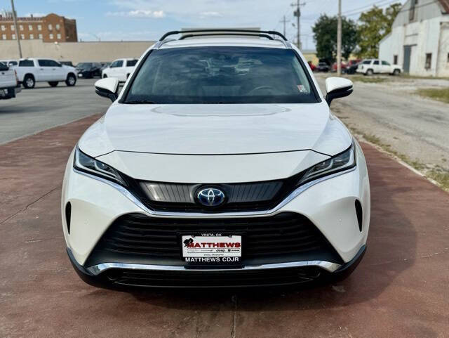 Used 2021 Toyota Venza XLE with VIN JTEAAAAH6MJ055916 for sale in Vinita, OK