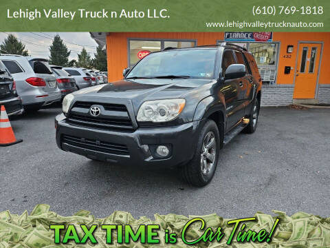 2008 Toyota 4Runner for sale at Lehigh Valley Truck n Auto LLC. in Schnecksville PA