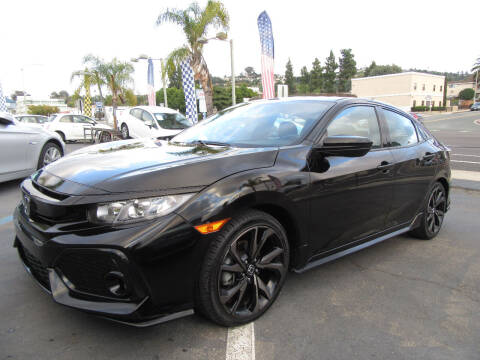 2017 Honda Civic for sale at Eagle Auto in La Mesa CA